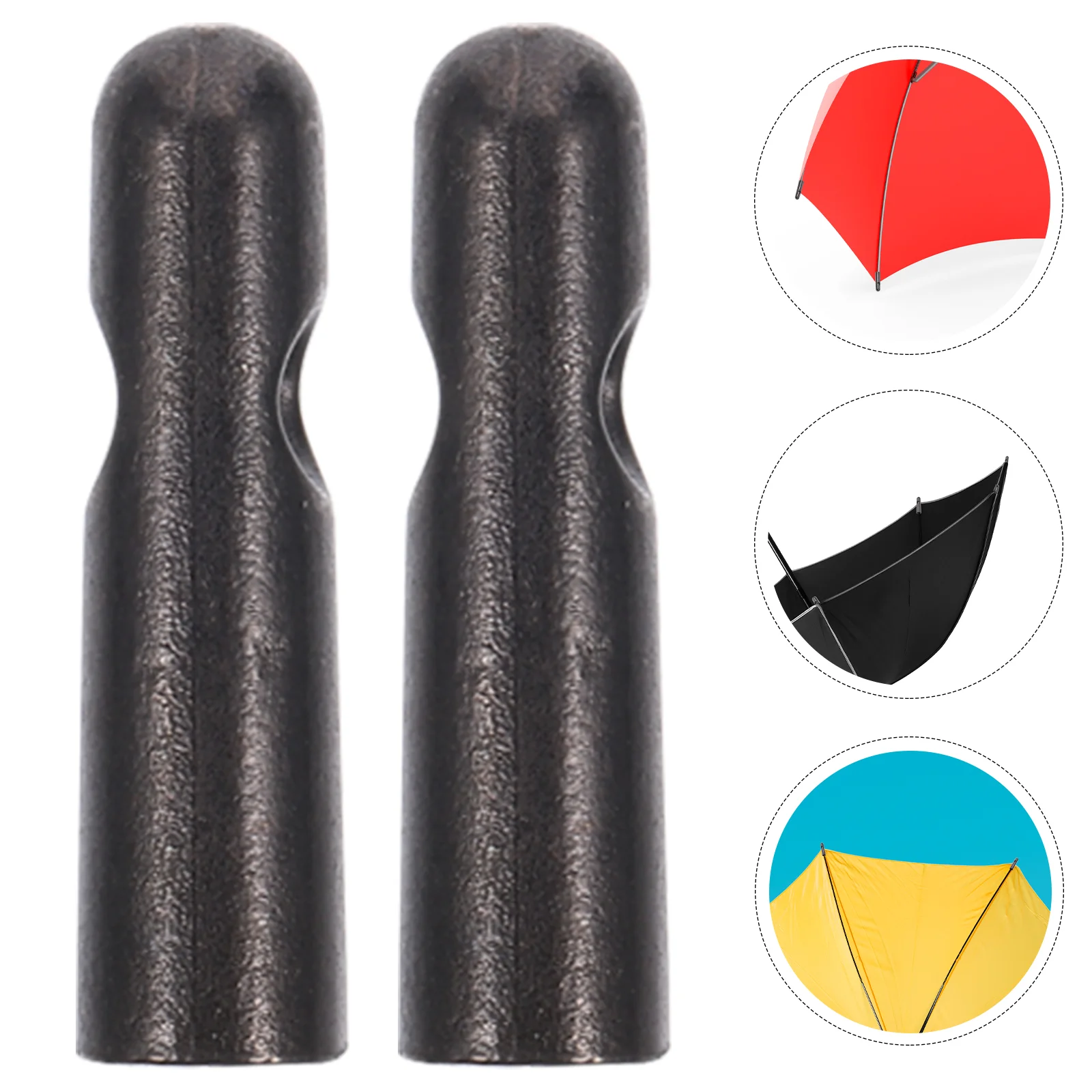 10 Pcs Kit Bead for Umbrella Tail Beads Folding Accessories Long Handle Convenient