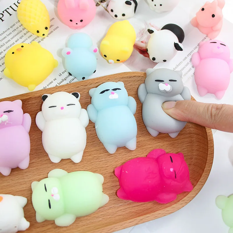 Mini Squishy Toys Mochi Squishies Kawaii Animal Pattern Stress Relief  Squeeze Dolls for Kids Boys Girls Birthday Gifts 1PCS - AliExpress