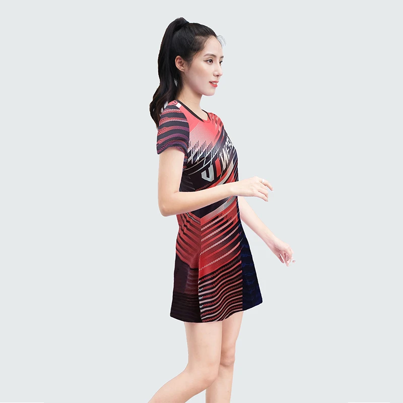 New Women Girls Sports Dress Inner shorts Ladies Tennis Dresses With Shorts Badminton Volleyball Clothes Gym Running Sportswear