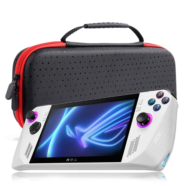For Asus ROG Ally Leather Hard Portable Carrying Case Bag Shockproof  Protective Travel Case Storage Bag Console Case Accessories - AliExpress
