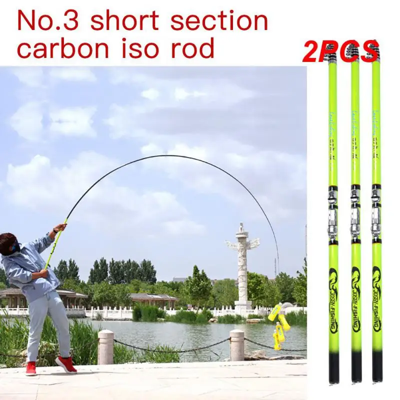 

2PCS Goture BREEZE/RED-FOX Stream Telescopic Fishing Rod Carbon Fiber Tenkara Fishing Pole Carp Rod 3.6M 4.5M 5.4M 6. 7.2M