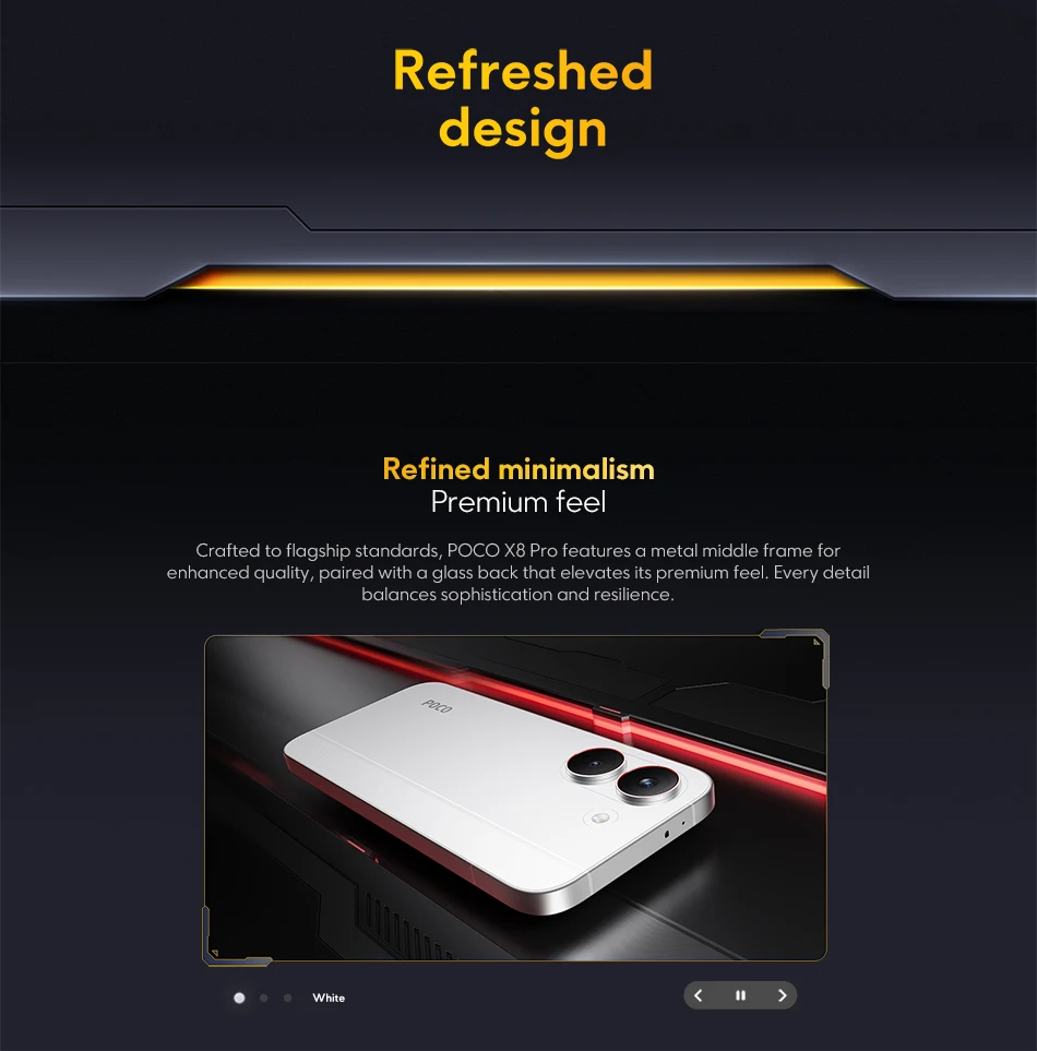 POCO X8 Pro 5G Dual SIM, 8GB+512GB Phone (Global Version) 19