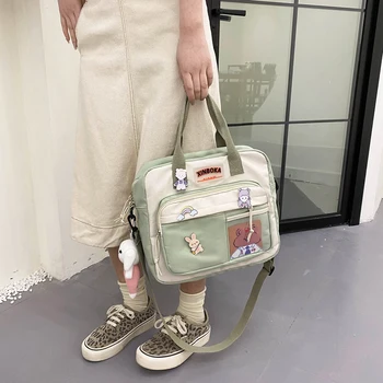 Korean Student Schoolbag Japanese Nylon Backpack Girl Travel Totes Shoulder Bags 5