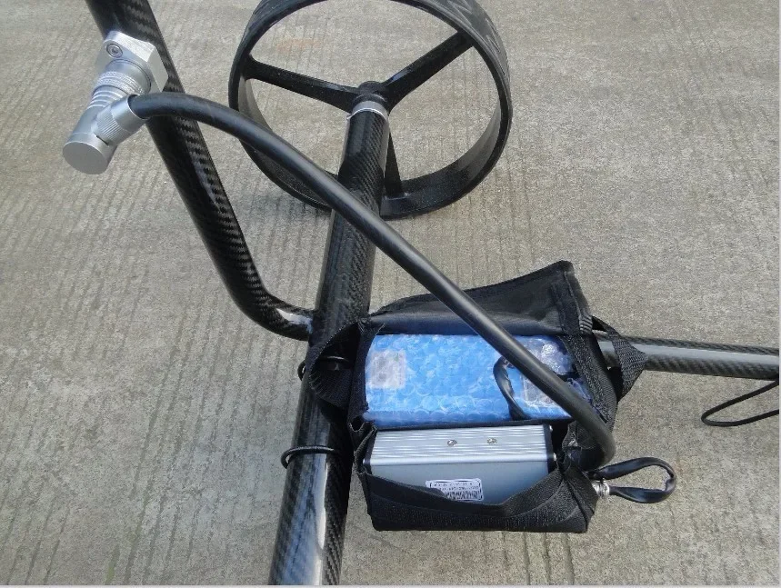 Black Carbon Fiber 3 Wheel High Quality Golf Trolley
