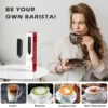 Electric Milk Foamer Coffee Whisk Mixer Mini Frother Handle Stirrer Cappuccino Maker Cooking Tools Blend Egg Beate 2