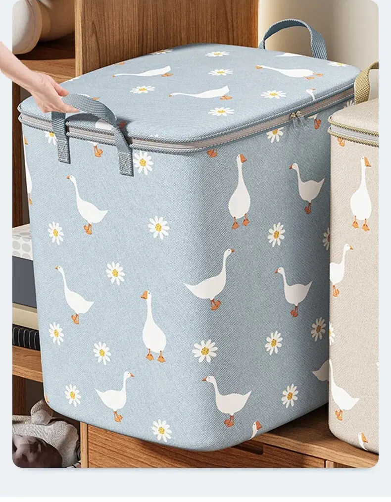 Description Picture 6 of item1Pc Pouch Storage Bag Organizer Used To Store Daily Necessities Foldable Waterproof Material High-Capacity