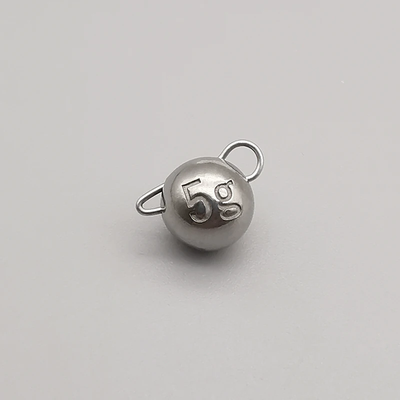 Fast Hanging Steel Lead Big Ear Macaque 2g 3g 5g 7g Crank Hook Counterweight Lead Shaking Head Pendant