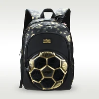 Australia Original Smiggle Golden football backpack children's backpack fashion versatile children's bag 7-16 years 16 inch 1