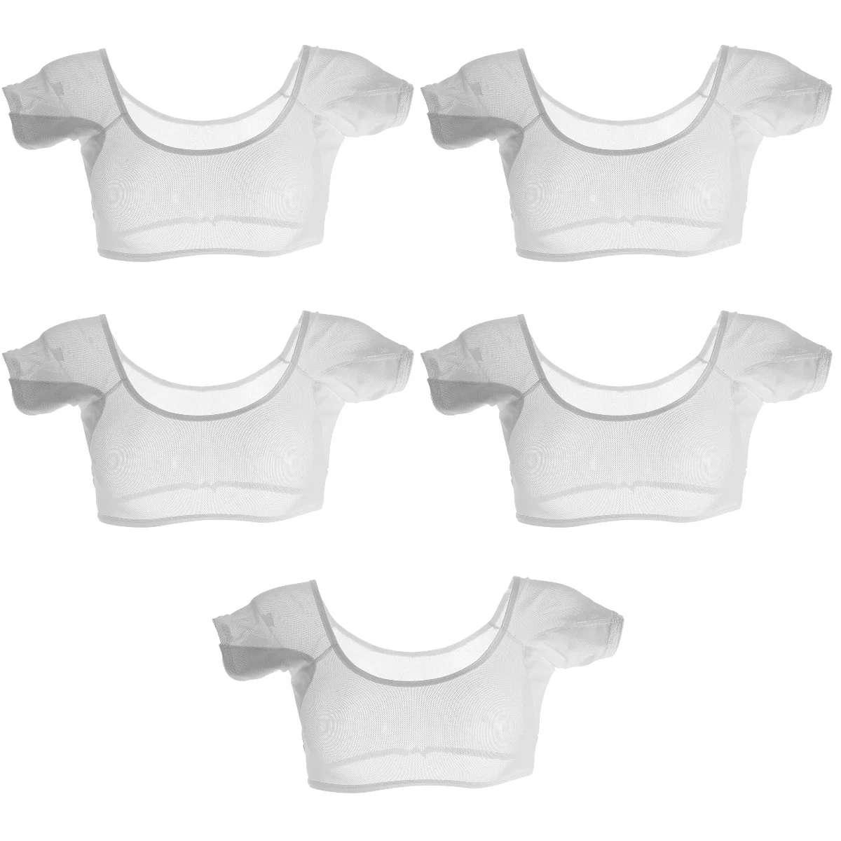 

Breathable Sweat Proof Vest For Girl Mesh Sweatshirt Breathable Underarm Vest Proof Lady Armpit Sweat-proof Women Girl