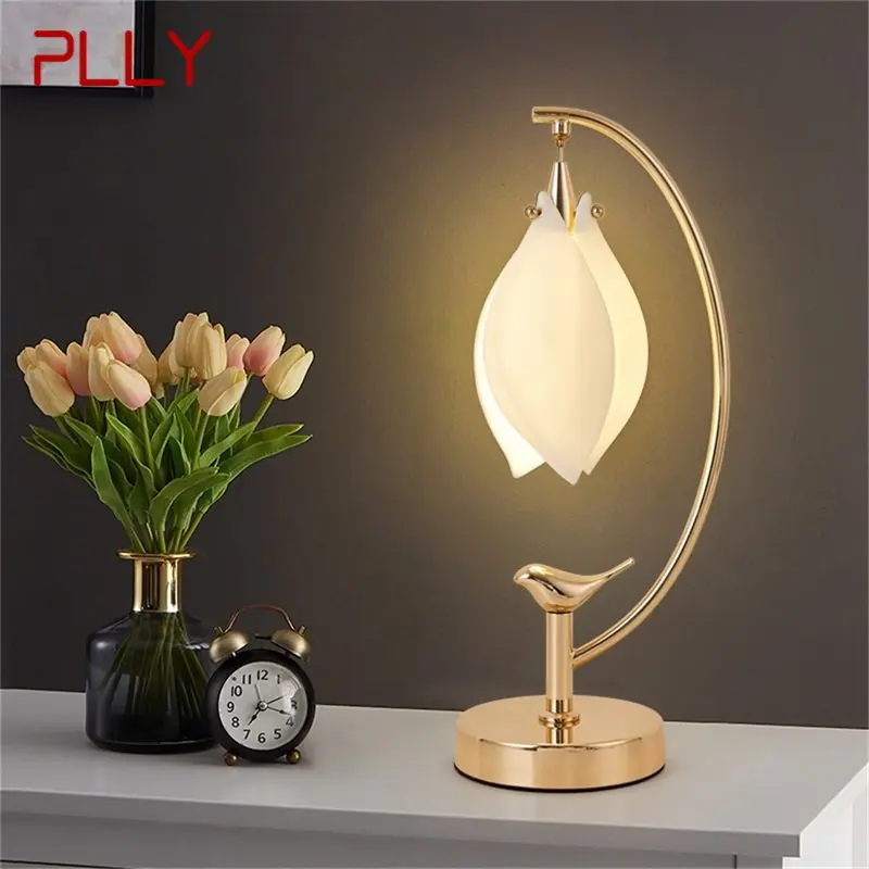 

PLLY Postmodern Table Lamp Creative LED Desk Light for Home Living Bedroom Bedside Decoration