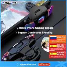 

Gamepad For Phone Mobile Gaming Trigger Fire Button Handle Shooter Game Joystick For PUBG Fire Shooting Game Controller Gamepads