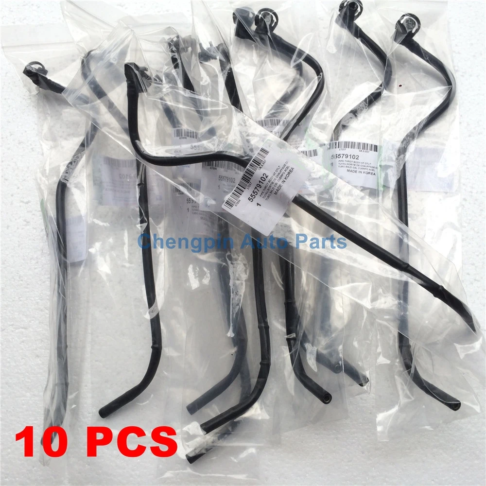 10X Throttle Body Heater Pipe Outlet OEM# 55579102 For Chevrolet- cruze 1.8 Excelle GT XT 1.8 Hideo Opel Astra Zafira throttle body heater pipe