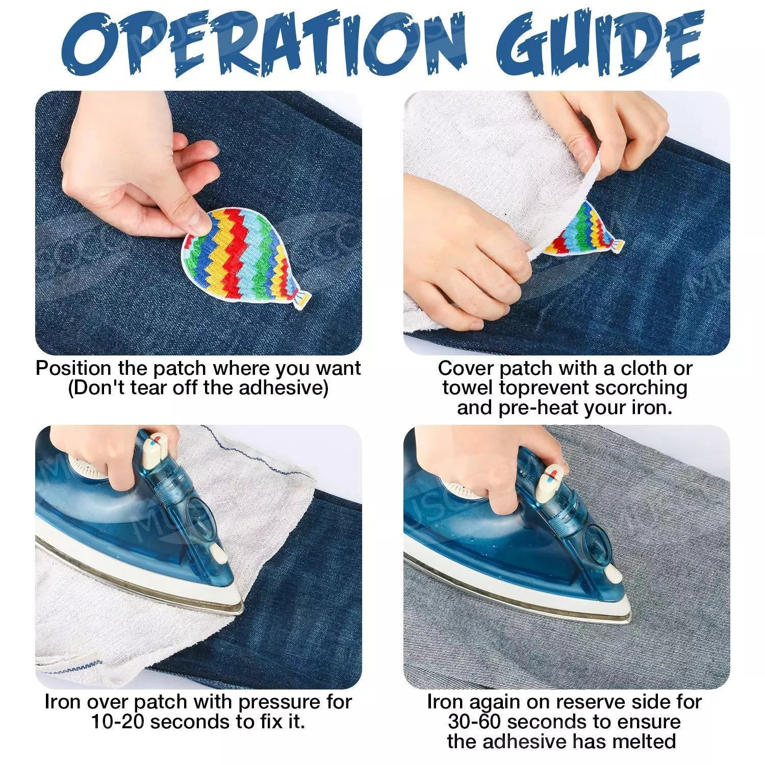 1개 아름다운 맞춤형 문자 열전사 패치 A-Z 스티커 쉽게 자를 수 있는 DIY 의류 스티커 열 패치 의류용