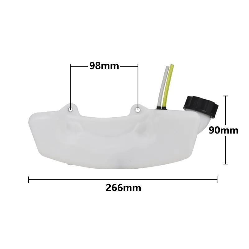 Réservoir Carburant De Rechange Pour Débroussailleuse Homelite - Compatible Modèles 308181004 Et 308123004