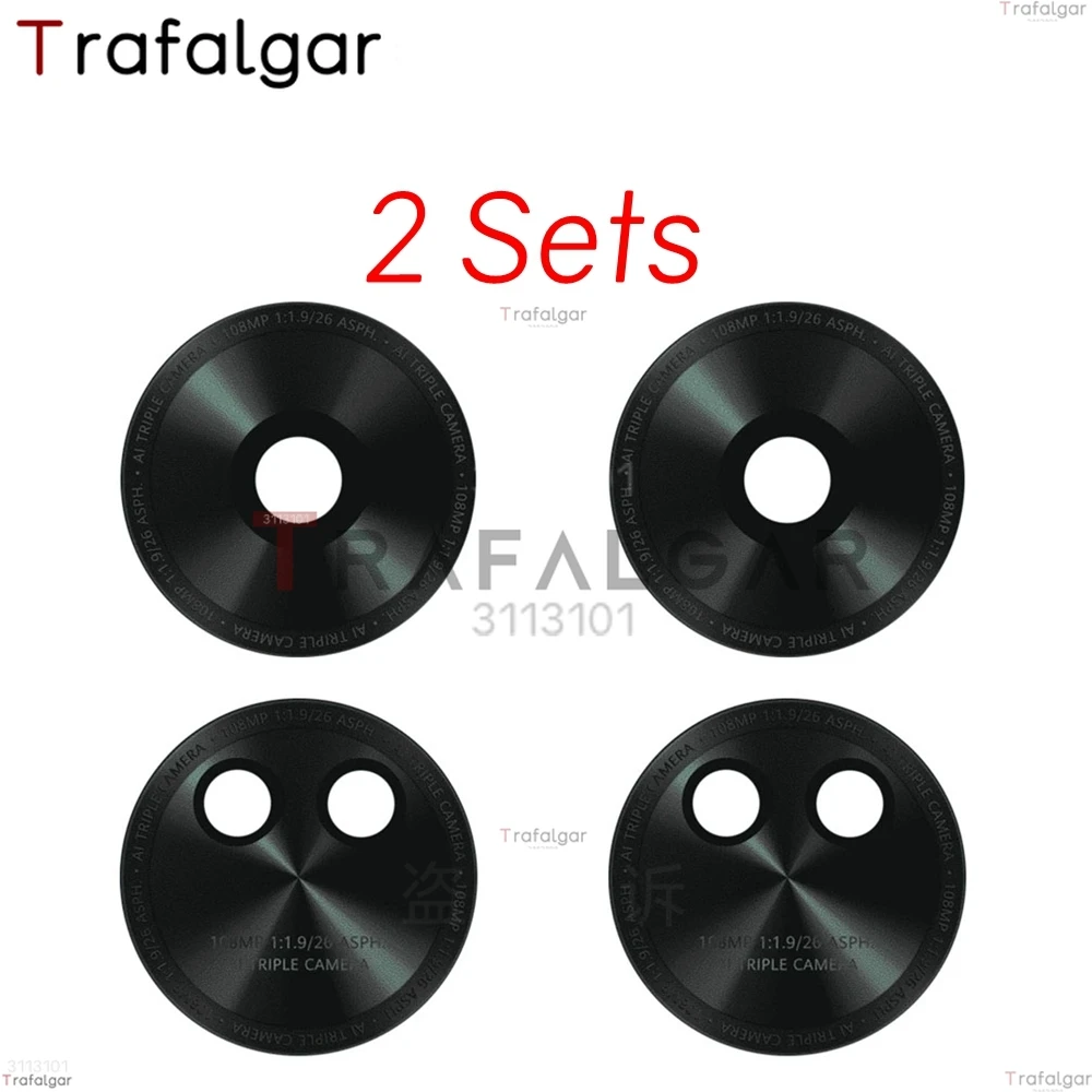 Premium Rear Camera Glass Lens Replacement with Adhesive Sticker