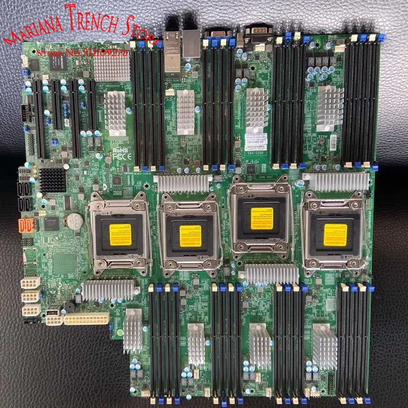 X10QBL-4 számára supermicro Dutyi socken R3 (LGA2011) Alaplap E7-4800 v4/v3 DDR4  gbe Megye ports