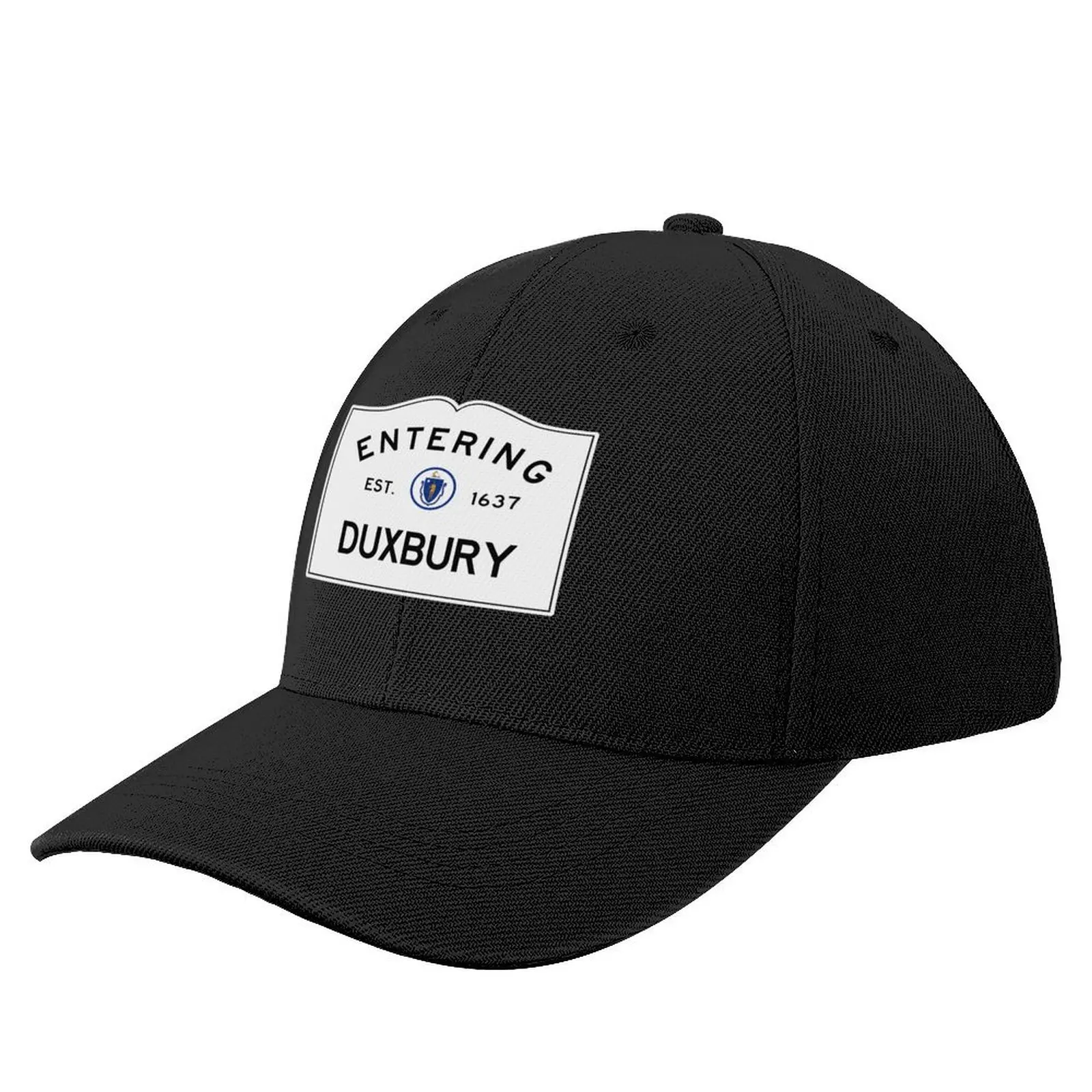 

Entering Duxbury Road Sign - Duxbury, Massachusetts Baseball Cap New Hat Hood Golf Hat Man Baseball For Men Women's