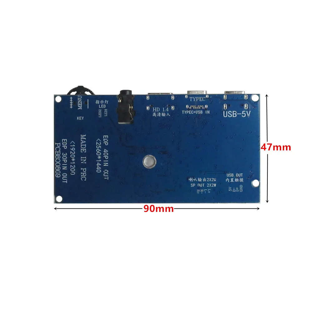 For iPad 3/4 LP097QX1-SPA1 LTL097QL01 9.7 Inch DIY IPS 2048*1536 LCD Display Screen Monitor Control Driver Board