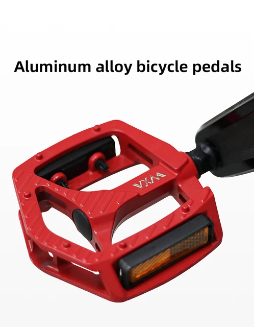 Pedali Per Bicicletta In Lega Di Alluminio - Universali Per MTB, Strada E Trekking, Antiscivolo Con Riflettori - Foto 6