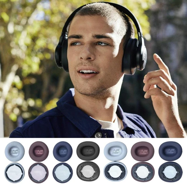  SOULWIT Replacement Ear Pads for JBL Live 460NC/Live 460 NC  On-Ear Wireless Headphones, Earpads Cushions with Softer Protein Leather,  Noise Isolation Foam - Sand Dune : Electronics