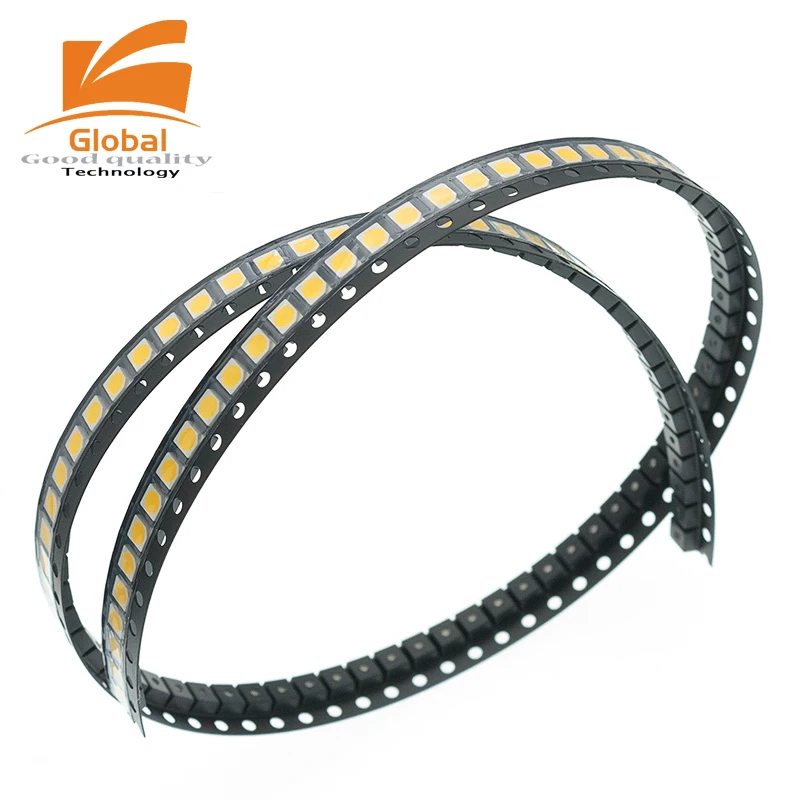 รูปสินค้า 100 ชิ้น LED 3528 สีขาว อบอุ่น สว่างคมชัด