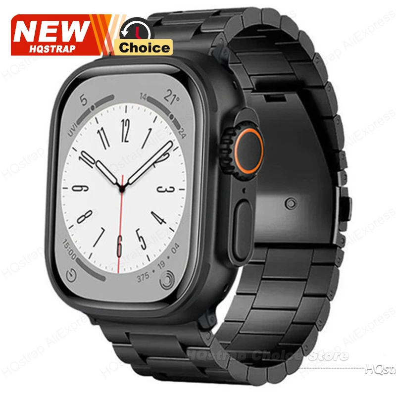 Premium Titanium Metal Watch Strap Bracelet