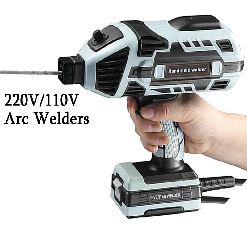 4600W Electric Welding Machine Handheld Electric Welder 110/220V Arc Welders Household Portable Automatic Welding Equipment Tool portable welder electric welder mini welder