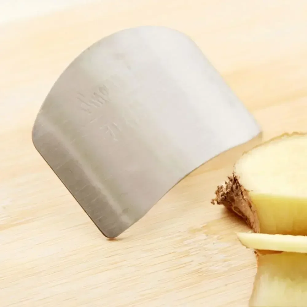 Stainless Steel Finger Protector Anti-cut Vegetable Cutting Hand Protecter Kitchen Gadgets finger protector,finger guard