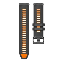 Two - Tone Silicone Watch Strap - 22mm Smartwatch Bracelet Band - 22mm (10)