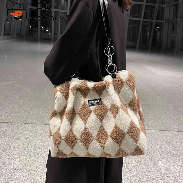 Quilted Casual Fashion Padded Women Shoulder Bag Solid Color Glitter Ladies  Top Handle Bag Large Capacity Soft Shopper Tote Bag - AliExpress