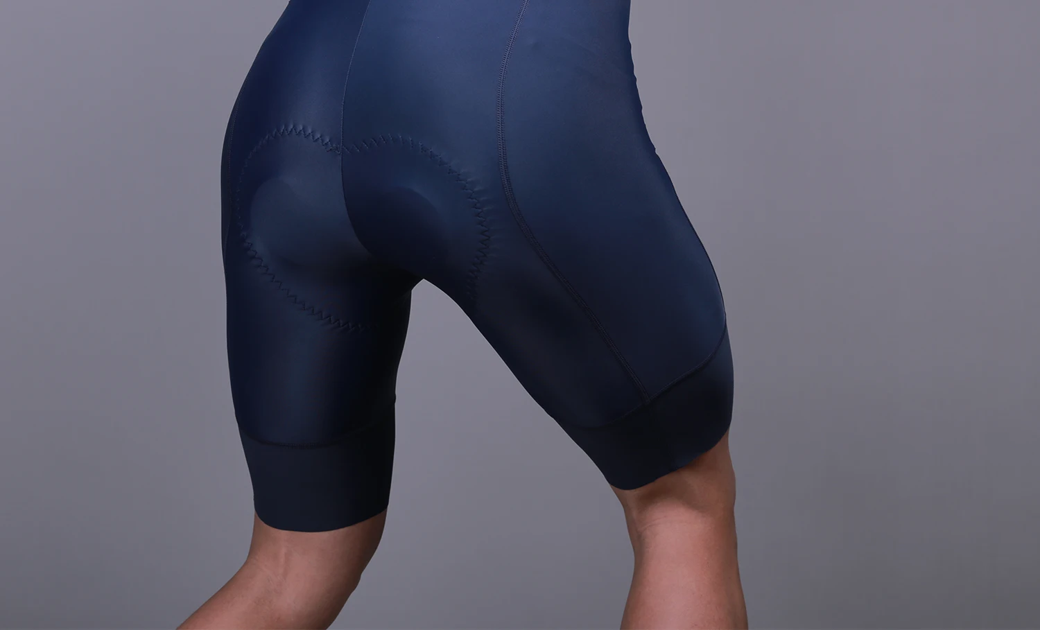 SPEXCEL Black/Navy Race Fit Cut PRO TEAM BIB SHORTS 3.0 Road Mtb Cycling Bottom With Density Pad