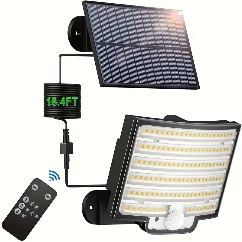 LED Solar Motion Sensor Outdoor Security Light