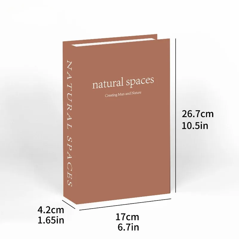 Minimalist Stackable Faux Books: 2-Piece Decorative Set