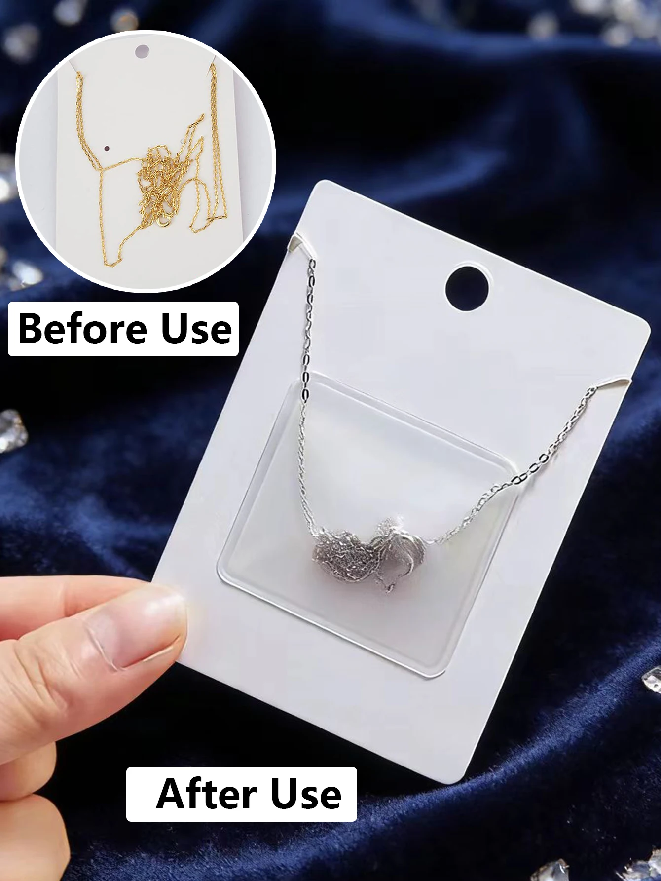 Self-Adhesive PVC Jewelry Display Pouches - Wholesale Gift Storage Bags