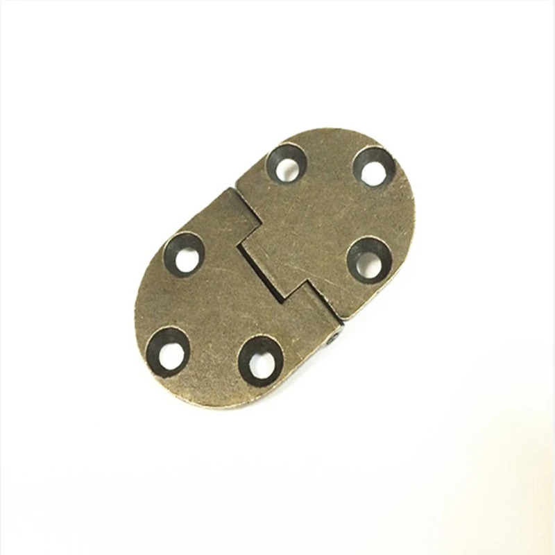 Dobradiça de Dobramento da Porta da Liga do Zinco das Dobradiças da Tabela da Aleta de Bronze
