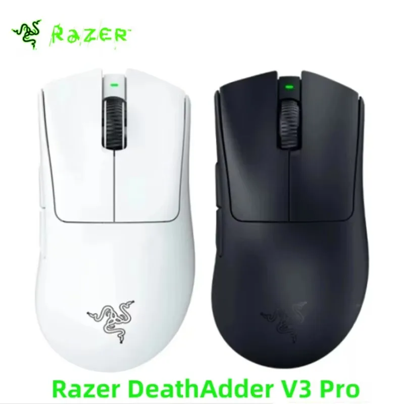 RAZER-Deathadder V3 Proゲーミングマウス,ワイヤレス,超軽量 