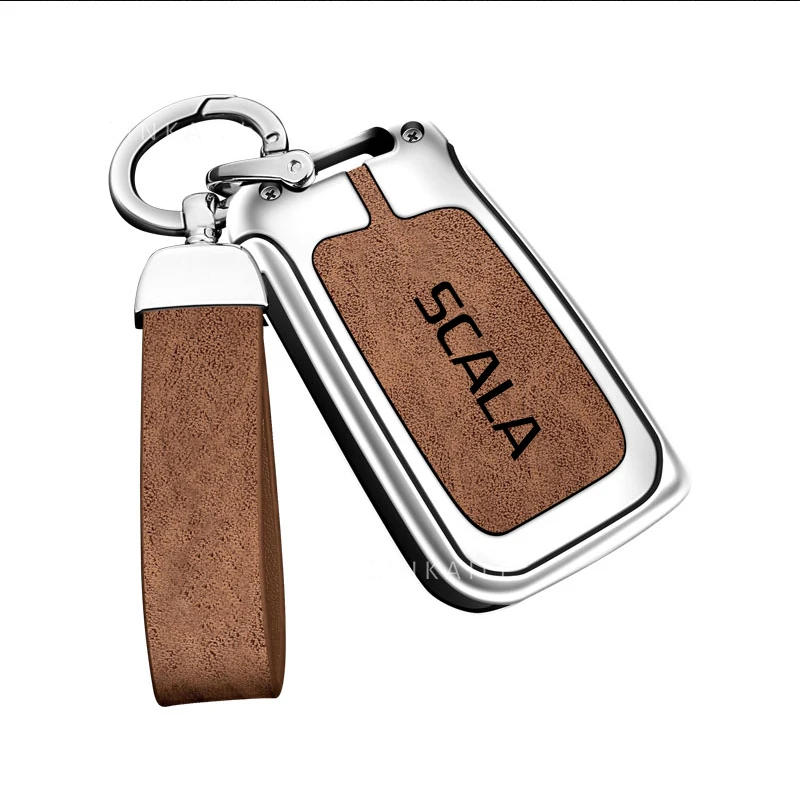Zinc alloy key case for Skoda Scala 3 key car case key case cover key case