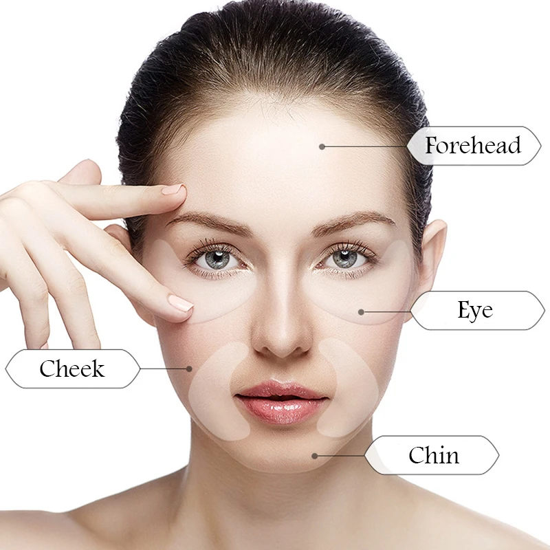 5/10/20 Pairs Crystal Collagen Eye Mask Anti Dark Circles Remove Eye Bags Moisturizing Firming Eye Patches Skin Care for Eyes 5