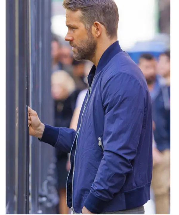 MeiMei Homemade Ryan Reynolds 6 Underground Bomber Jacket Suitable For Autumn And Winter