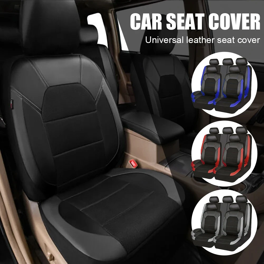 

Front Rear Car Seat Covers Set For Subaru Forester Outback Legacy XV Wrx sti WRX Impreza BRZ Tribeca Seat Protector Seat Cushion