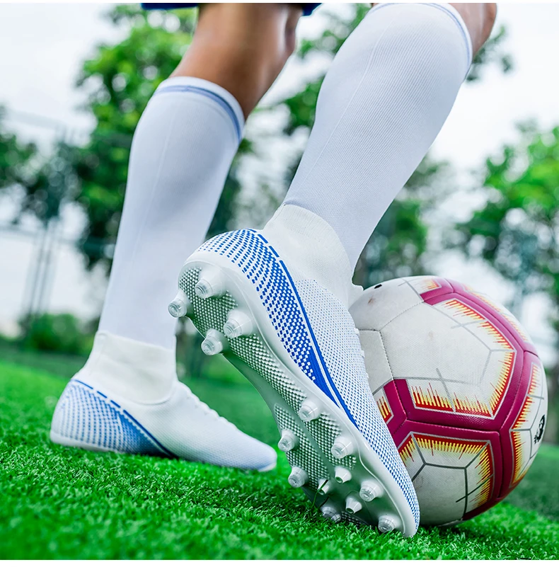 Zapatillas de fútbol para hombre y niño, botas de fútbol FG/TF para interior y exterior, para niños y niñas_voghion.com