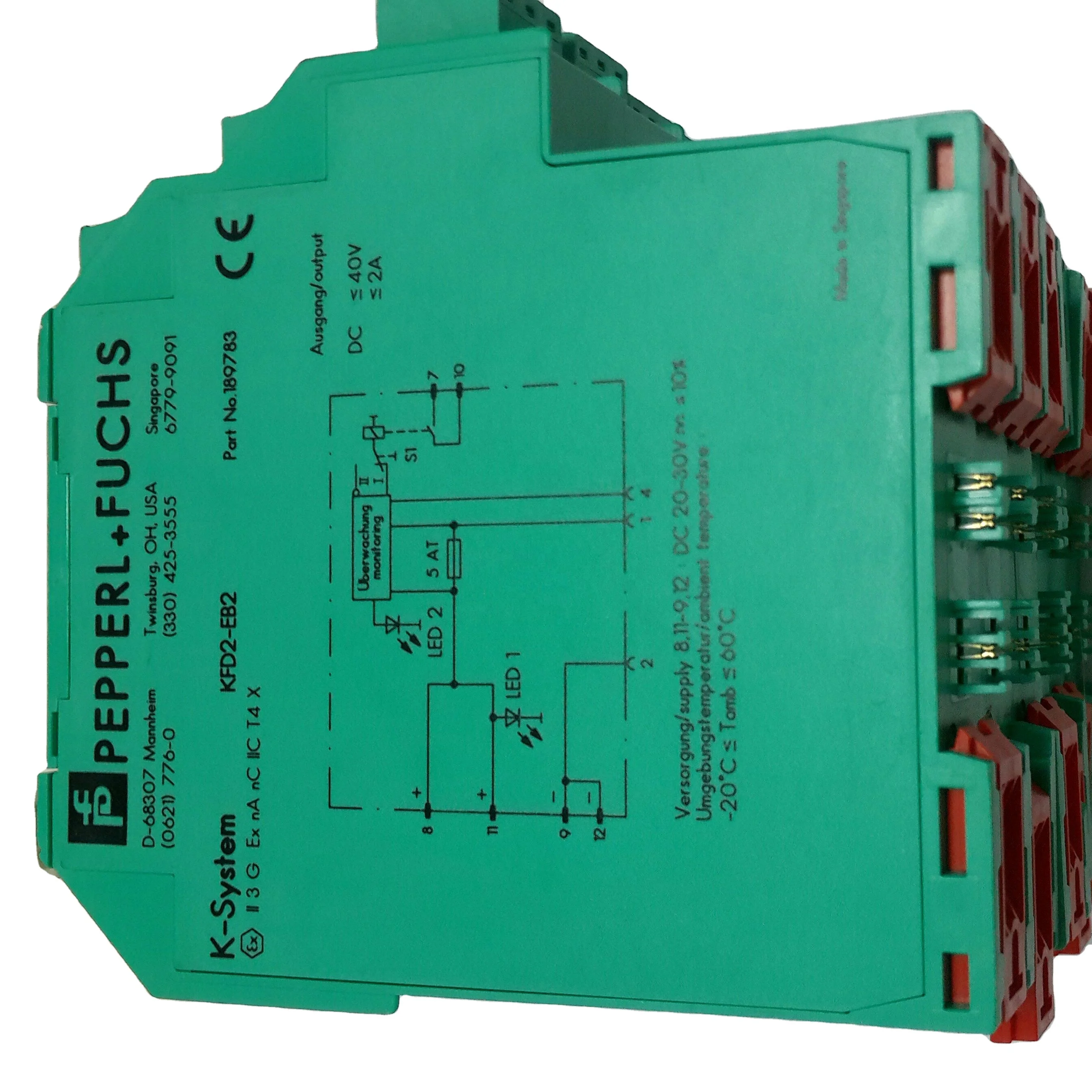 

P + F Security gate KFD2-EB2.R4A.B KFD2-CRG2-EX1.D