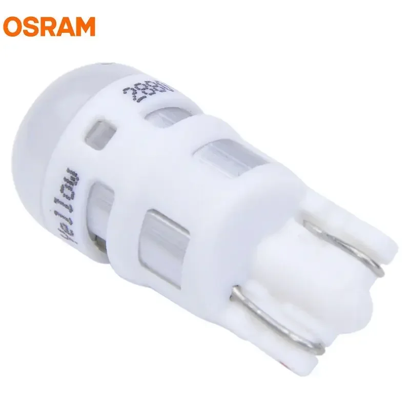 OSRAM LED ̺ ǥ LED  õ,  ̵ Ŀ ,  2880YE, T10, WY5W,  Ȳ, 12V, 1W