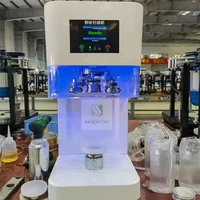Not Rotatable Tin Can Sealing Machine Beverage Can Filler Beer Can Sealer PET Tin Jar Beer Cans Seamer Size Customized 2