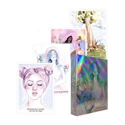 New Arrival Shine From Inside Oracle Card Fortune Telling Decks Deck and PDF Guidebook Divination Tarot Cards for Beginners