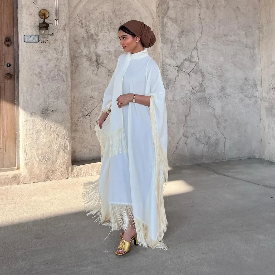 Eid Caftan Muslim Women Party Dress Ramadan Abaya Dubai Elegant Turkey Islam Long Evening Dresses Robe Musulmane Kaftan Vestidos