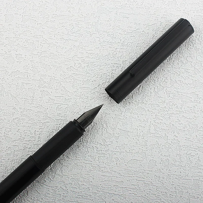 Jinhao 비즈니스 사무실 EF / F 펜촉 만년필, 학생 학교 문구 용품, 잉크 캘리그라피 펜, 35 블랙 컬러