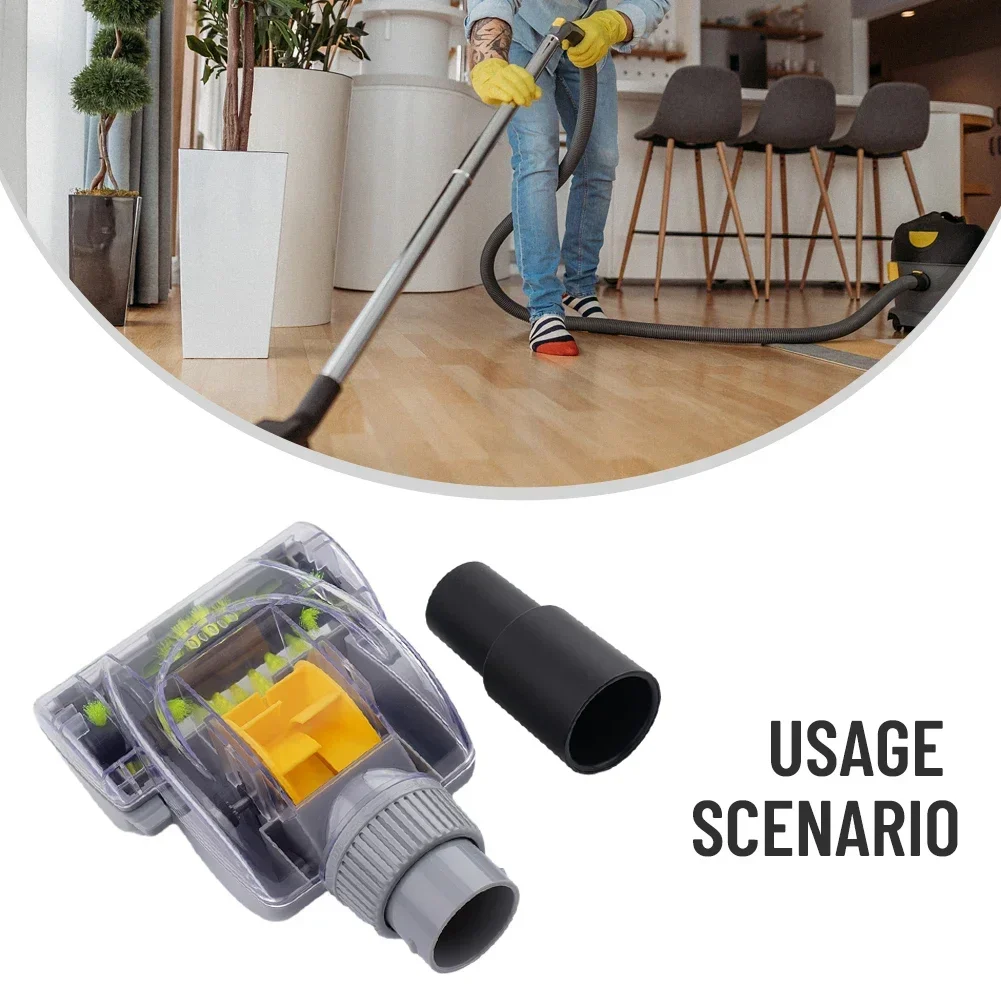 Cyclone Vacuum Cleaner Head Universals Cyclone Vacuum Cleaner Head Turbo Floor Brush Head Power Nozzle 35mm Mini For Carpet Bed Small Place Cleaning