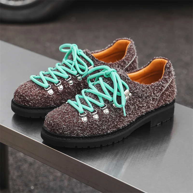 COZOK Autumn Winter New Fashionable Personalized Quality men's Casual Shoes Thick Bottom Comfortable Simple Handsome Charm