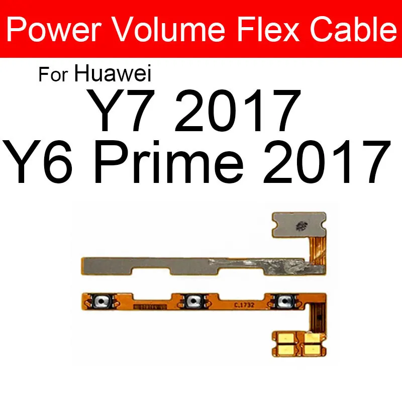 Universal Power and Volume Side Button Flex Cable